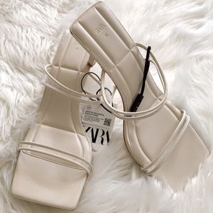 ZARA (CREAM) HEEL